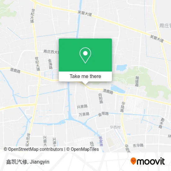 鑫凯汽修 map
