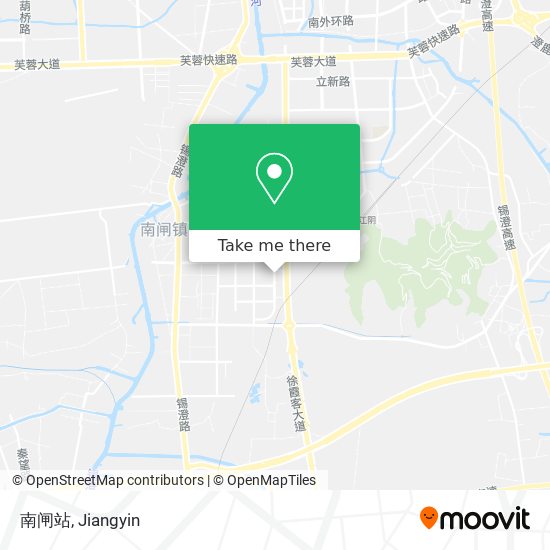 南闸站 map