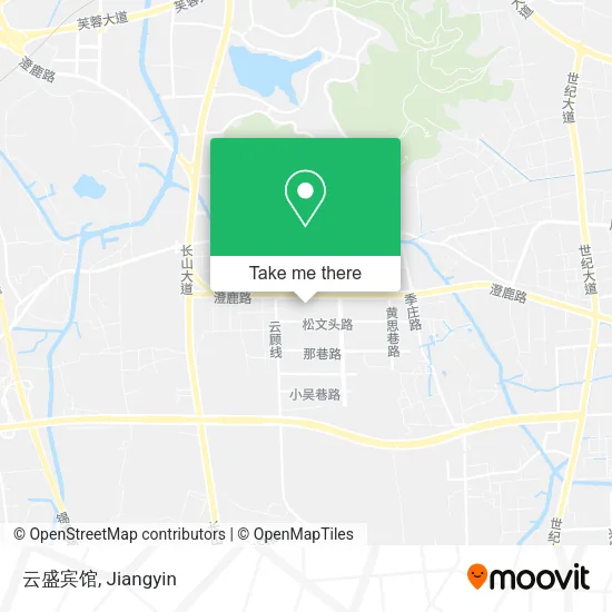 云盛宾馆 map