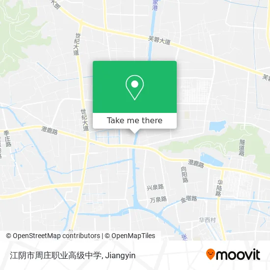 江阴市周庄职业高级中学 map