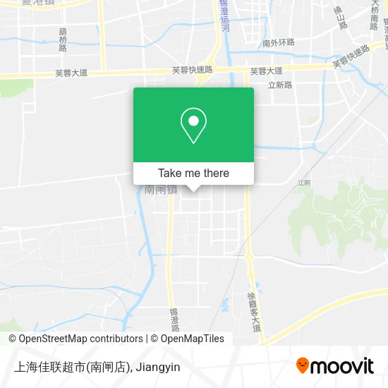 上海佳联超市(南闸店) map
