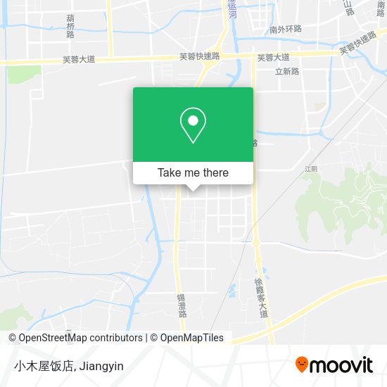 小木屋饭店 map