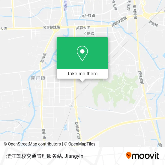 澄江驾校交通管理服务站 map