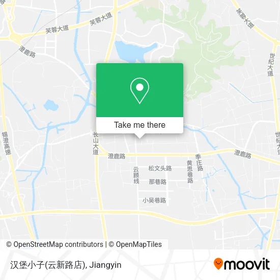 汉堡小子(云新路店) map