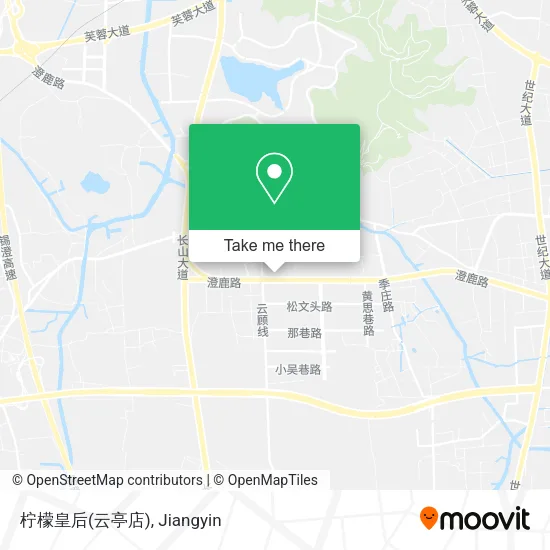 柠檬皇后(云亭店) map
