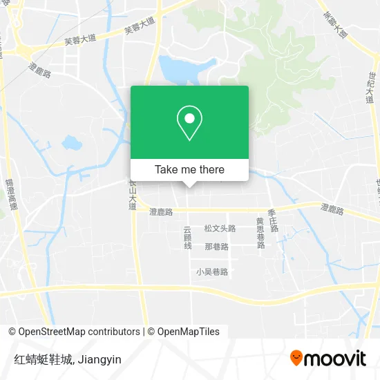 红蜻蜓鞋城 map