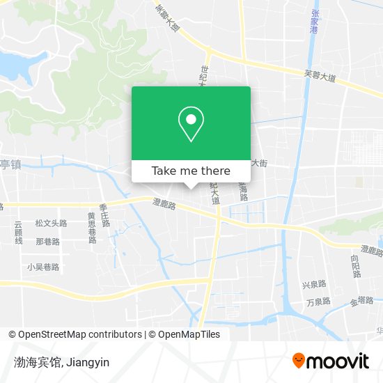 渤海宾馆 map