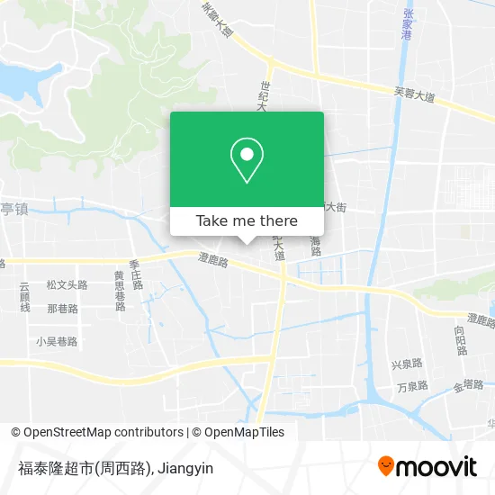 福泰隆超市(周西路) map