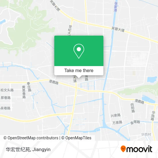 华宏世纪苑 map
