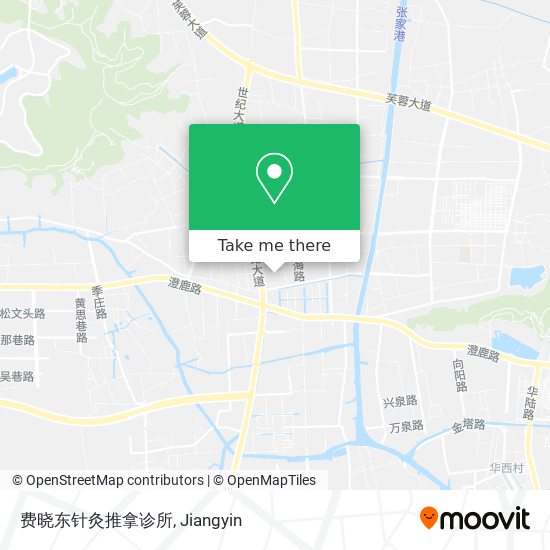 费晓东针灸推拿诊所 map