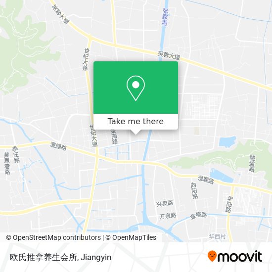 欧氏推拿养生会所 map