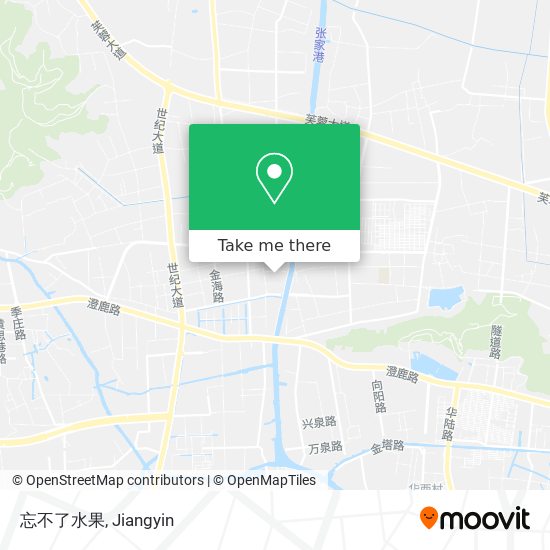 忘不了水果 map