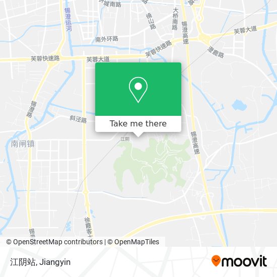 江阴站 map