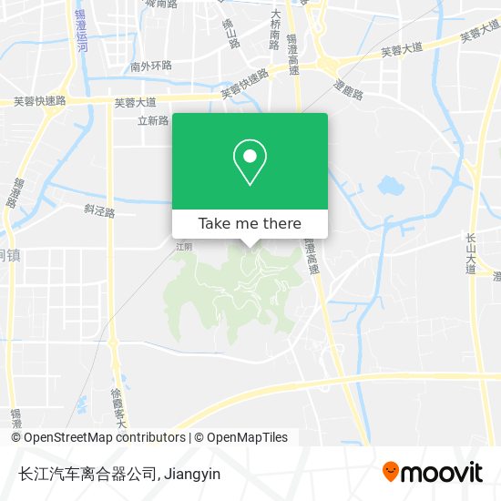 长江汽车离合器公司 map