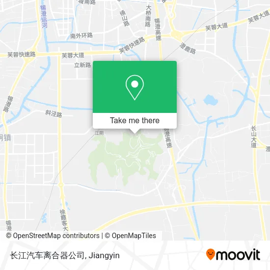 长江汽车离合器公司 map