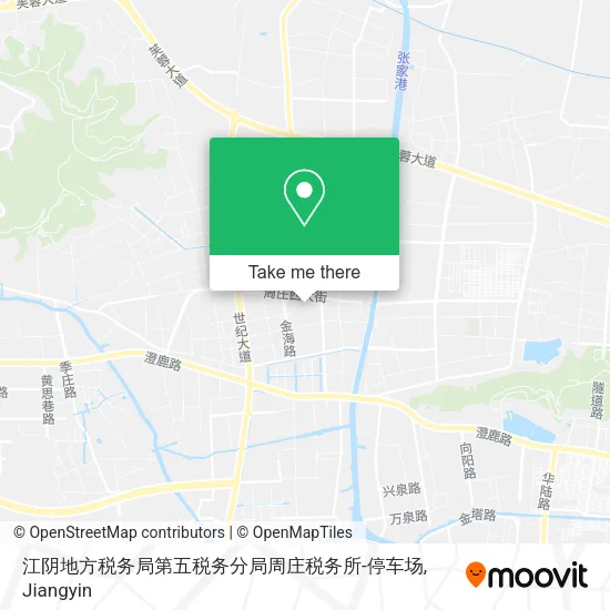 江阴地方税务局第五税务分局周庄税务所-停车场 map