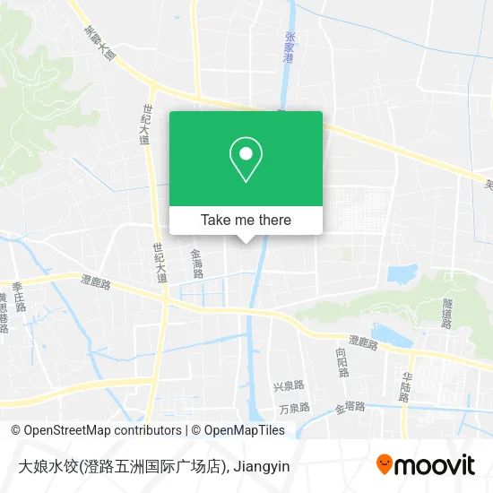 大娘水饺(澄路五洲国际广场店) map