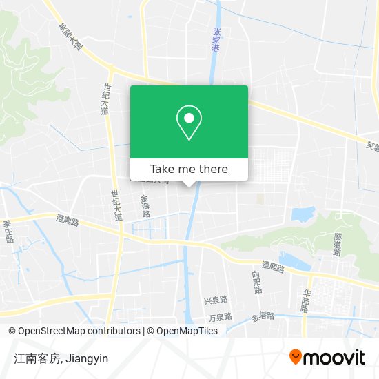 江南客房 map