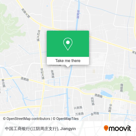 中国工商银行(江阴周庄支行) map