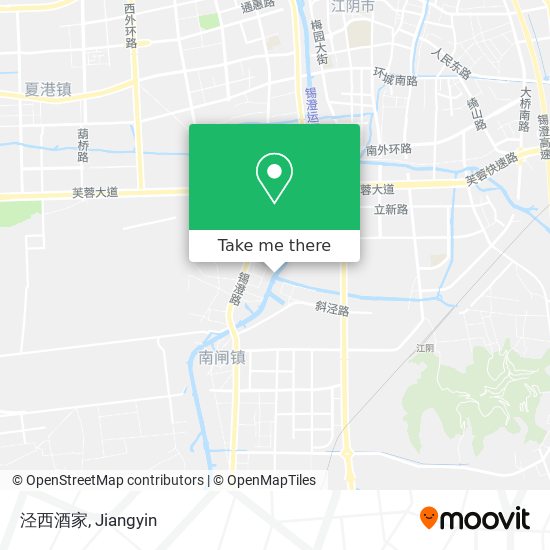 泾西酒家 map
