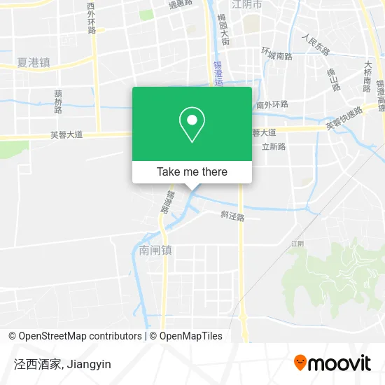 泾西酒家 map