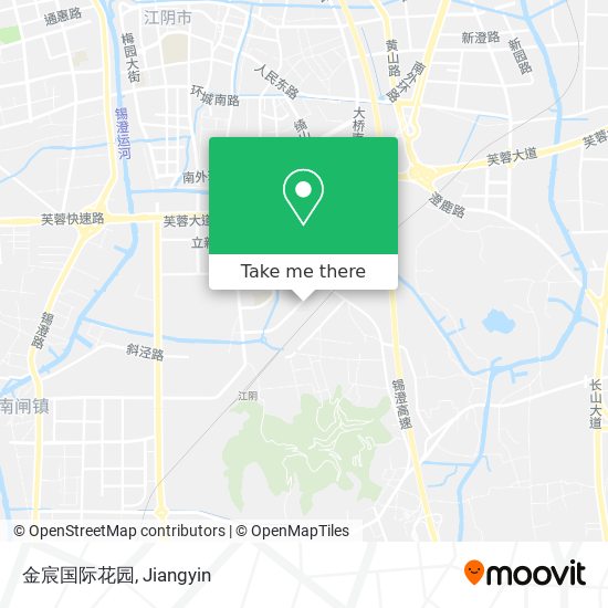 金宸国际花园 map