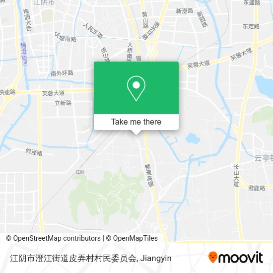 江阴市澄江街道皮弄村村民委员会 map