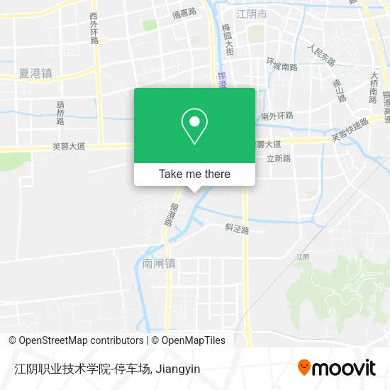 江阴职业技术学院-停车场 map