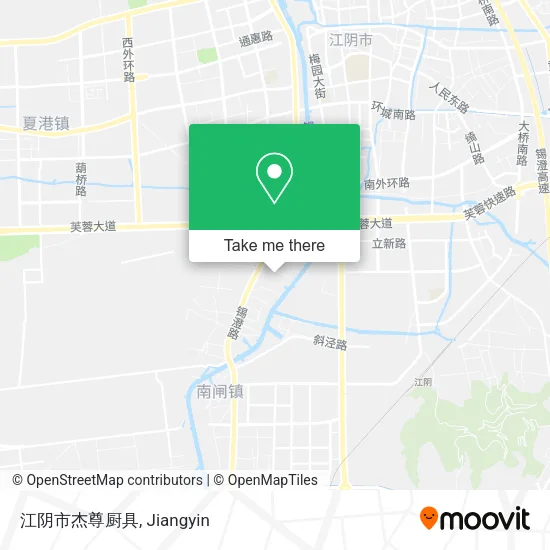 江阴市杰尊厨具 map