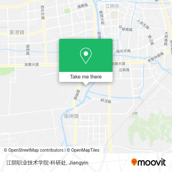 江阴职业技术学院-科研处 map