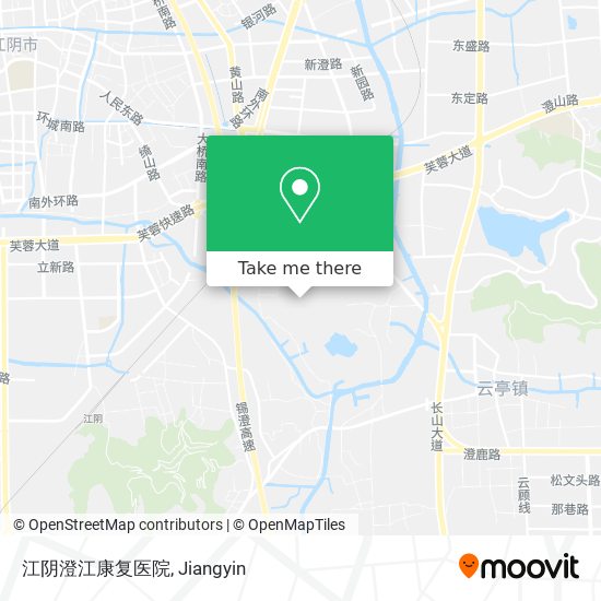 江阴澄江康复医院 map