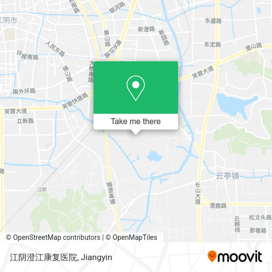 江阴澄江康复医院 map