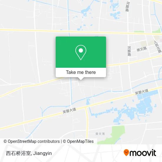 西石桥浴室 map