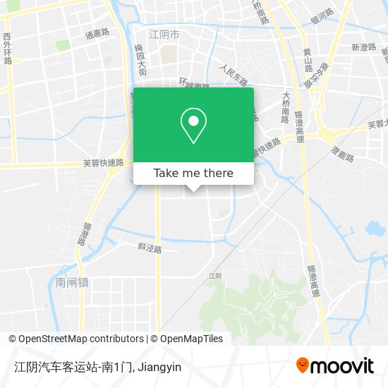 江阴汽车客运站-南1门 map
