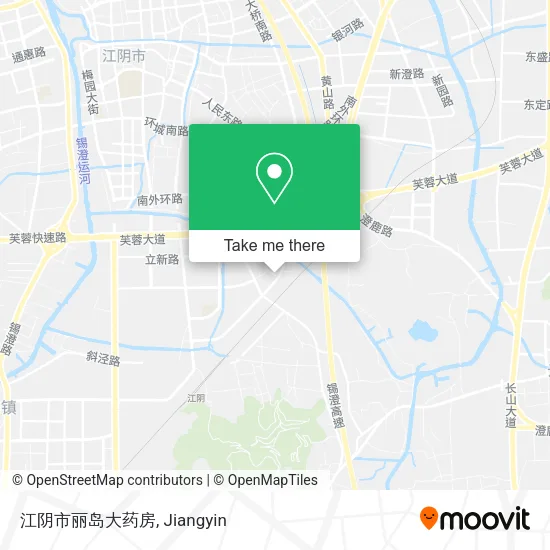 江阴市丽岛大药房 map