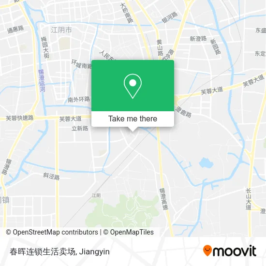 春晖连锁生活卖场 map