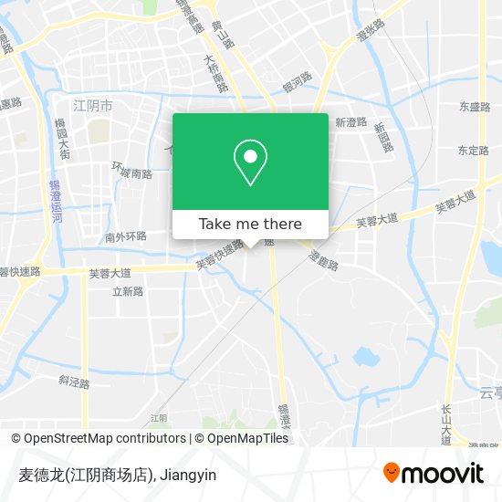 麦德龙(江阴商场店) map