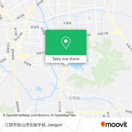 江阴市敔山湾实验学校 map