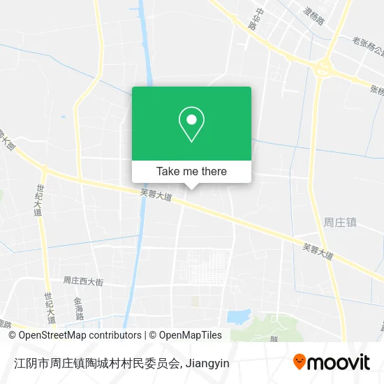 江阴市周庄镇陶城村村民委员会 map