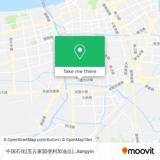 中国石化(五云家园便利加油点) map