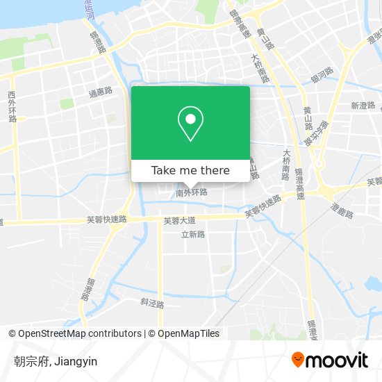 朝宗府 map