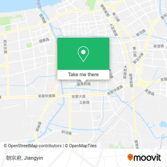 朝宗府 map