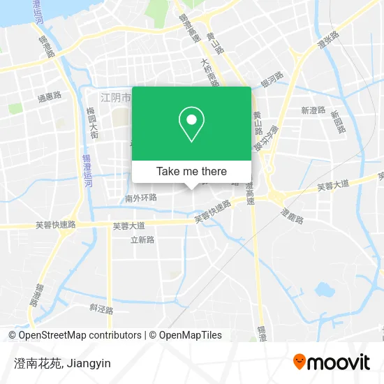 澄南花苑 map
