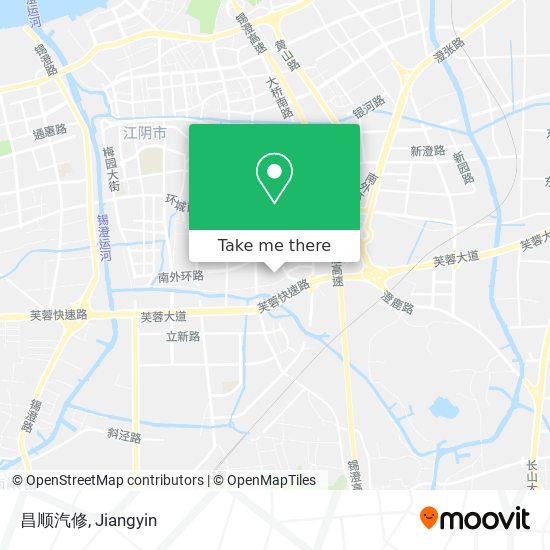 昌顺汽修 map