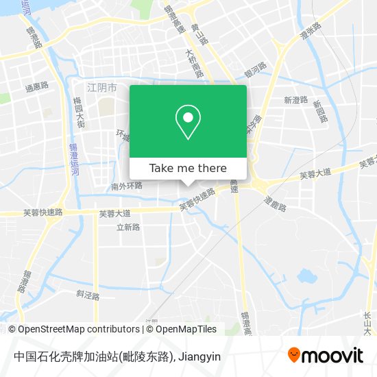 中国石化壳牌加油站(毗陵东路) map