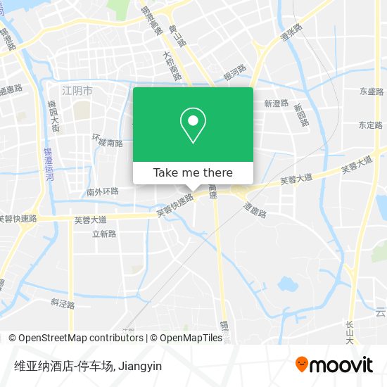 维亚纳酒店-停车场 map