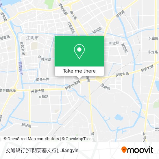 交通银行(江阴要塞支行) map