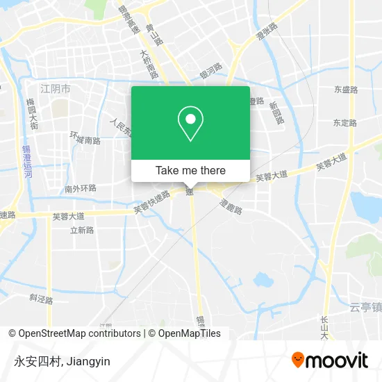 永安四村 map