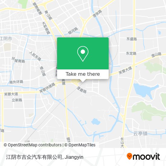 江阴市吉众汽车有限公司 map