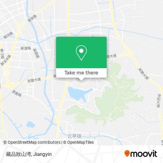 藏品敔山湾 map